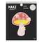 Iron-On & Adhesive Mushroom Embroidered Patch by Make Market®